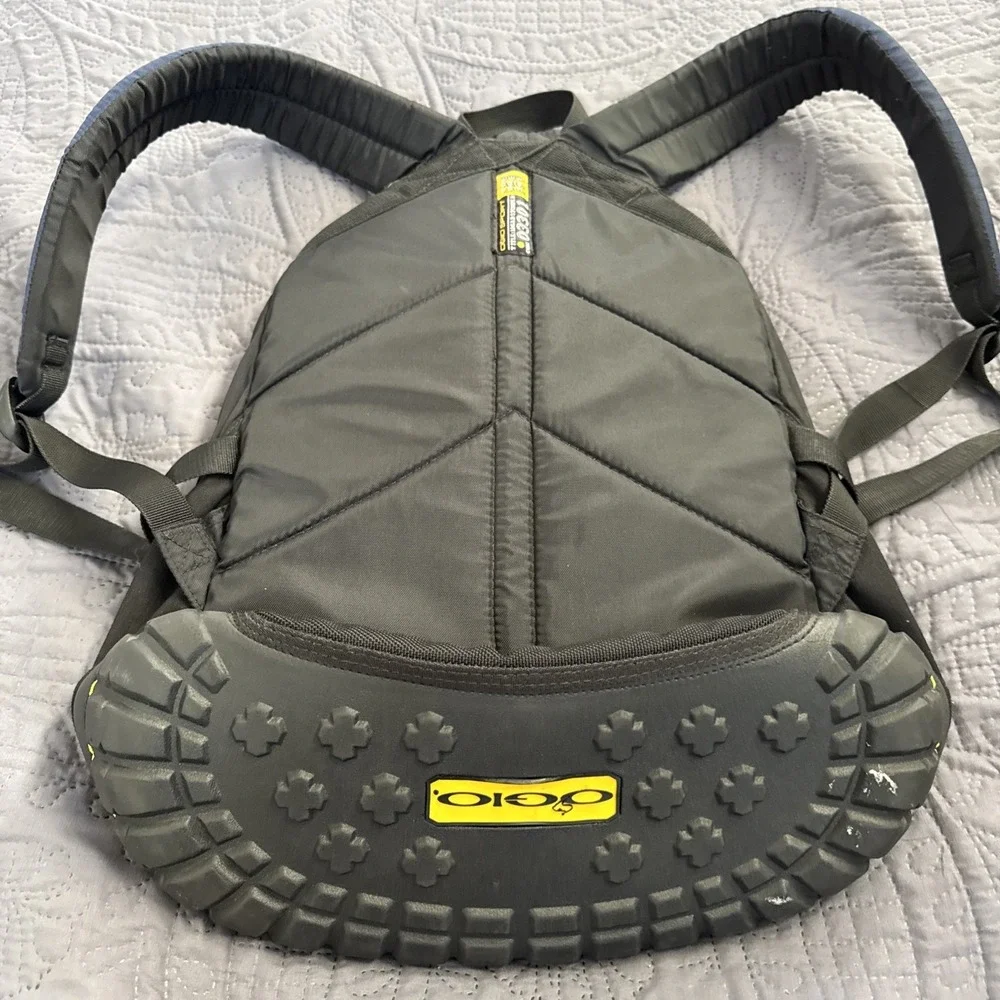 Rare Discontinued OGIO Logan Stomper Backpack Heavy Duty Rubber Bottom Book Hike